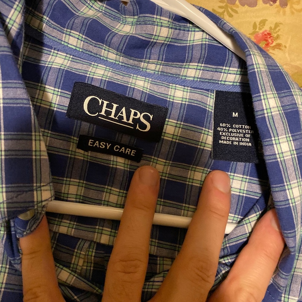 Chaps Button Up - Picture 2 of 2